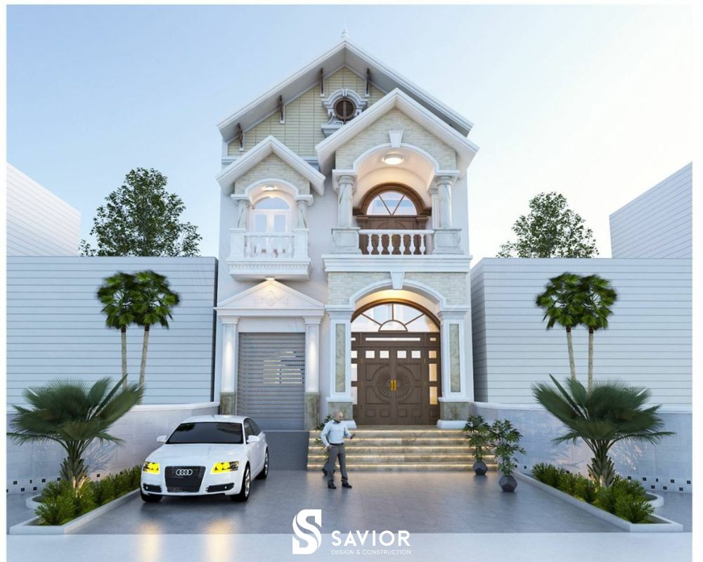 Nhà mái Thái 2 tầng là mơ ước của nhiều gia đình