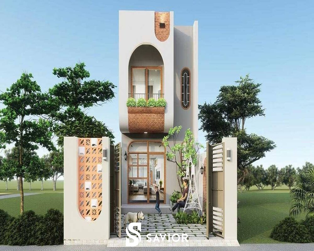 Nhà lệch tầng là gì? 15 Mẫu nhà lệch tầng hiện đại không nên bỏ qua 11 Mẫu thiết kế nhà ống 2 tầng lệch đẹp