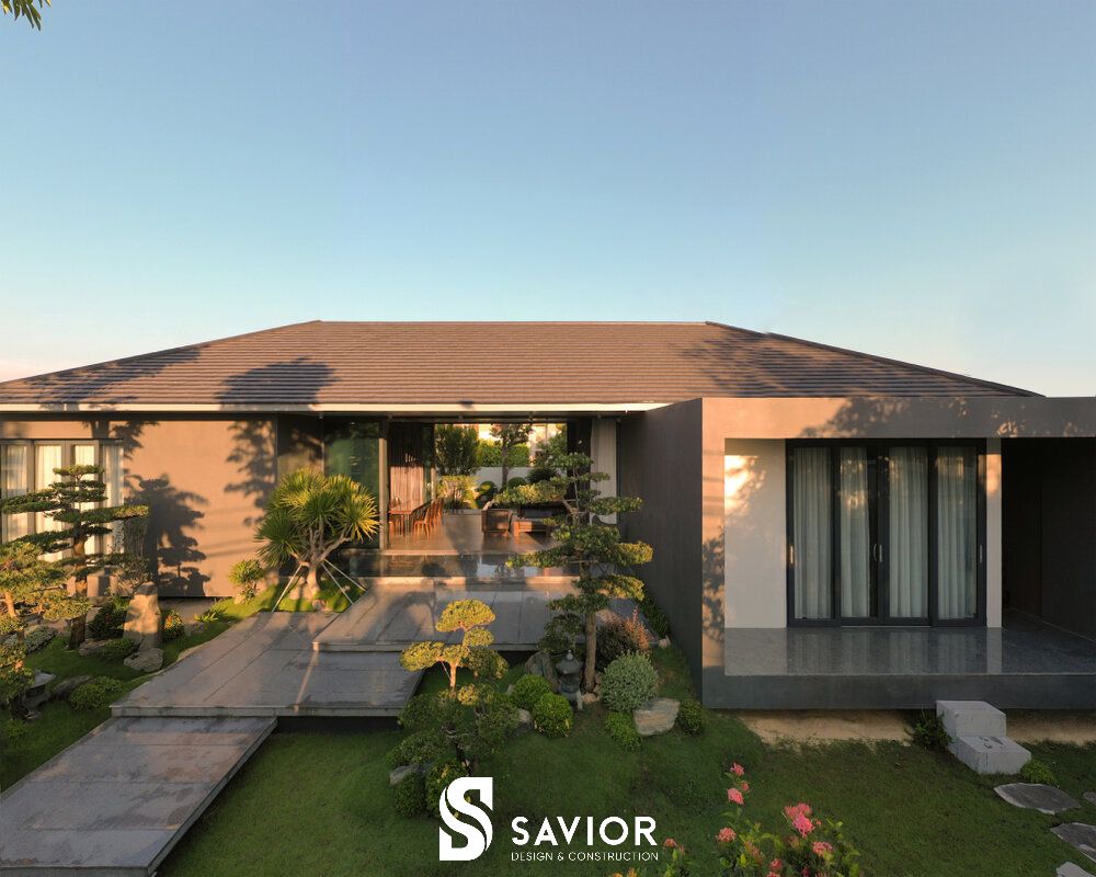 Thiết kế nhà vườn hiện đại phong cách Nhật