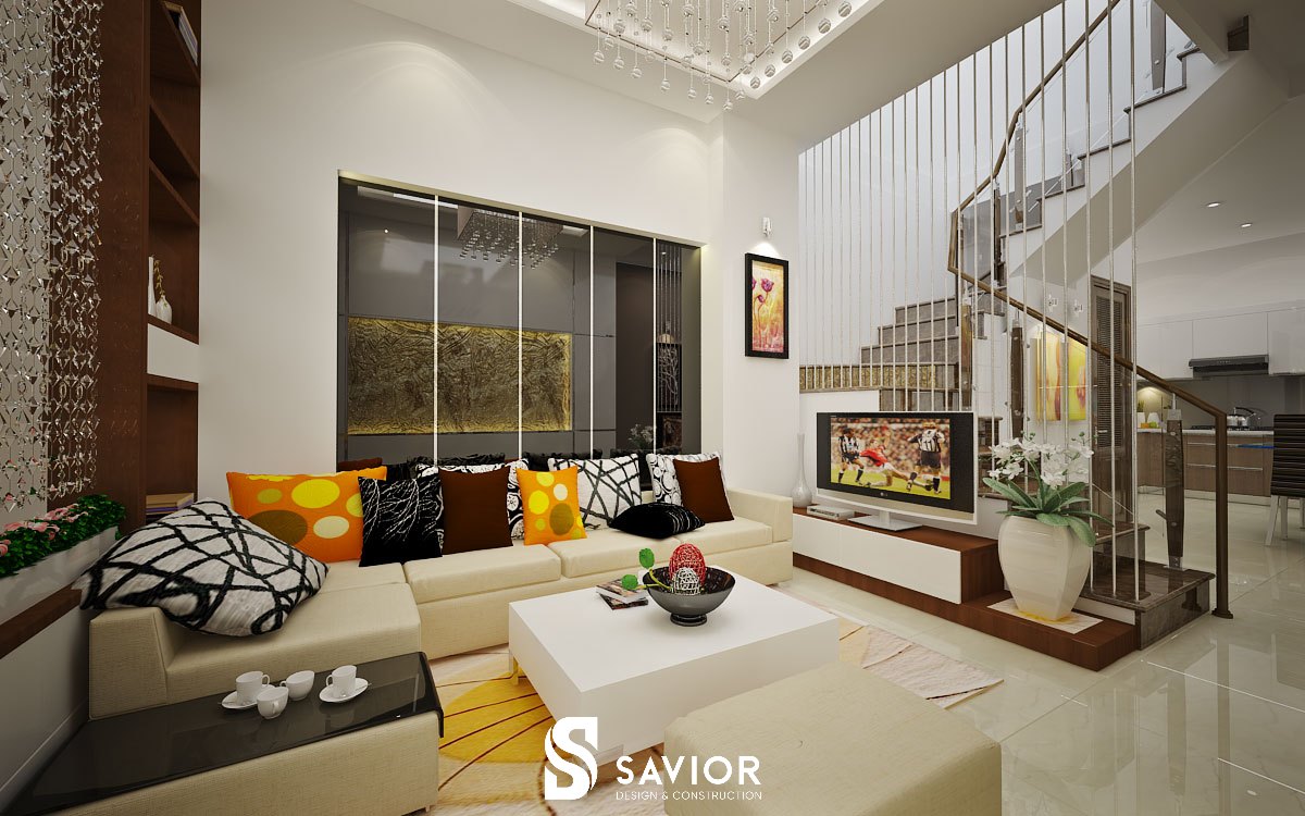 Tại sao nên chọn nhà chữ L hiện đại - Ưu nhược điểm, công năng 11 Không gian bên trong nhà chữ L cần được phân chia một cách khoa học