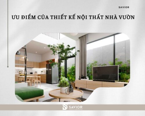 Thiết kế nội thất nhà vườn