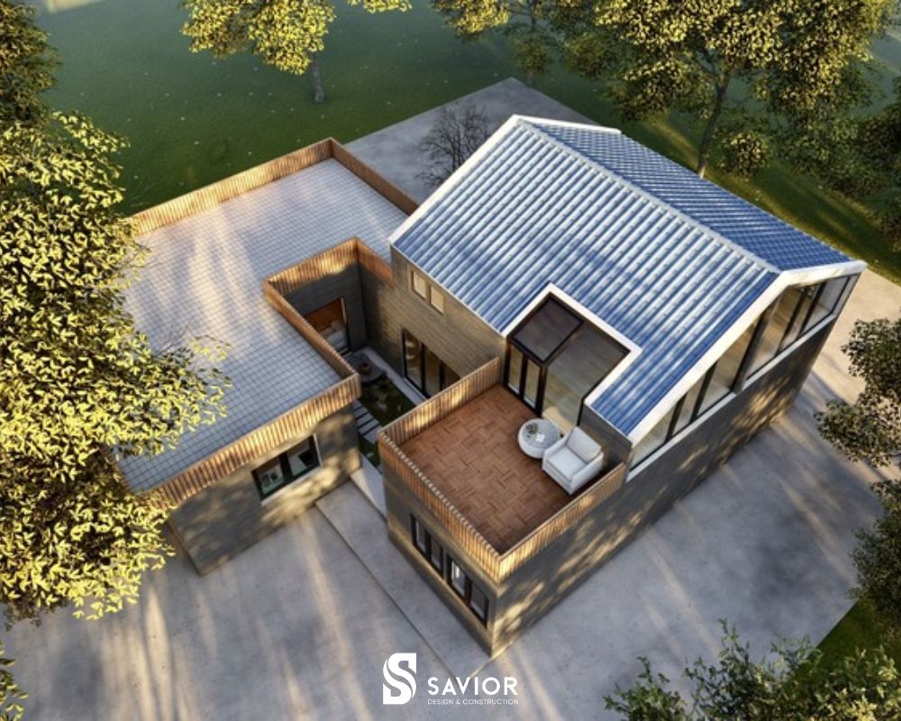 Cập nhật 7 phong cách thiết kế nhà phố 5x20 hiện đại, dẫn đầu xu hướng 9 Thiết kế mẫu nhà 5x20 đơn giản, bình dị