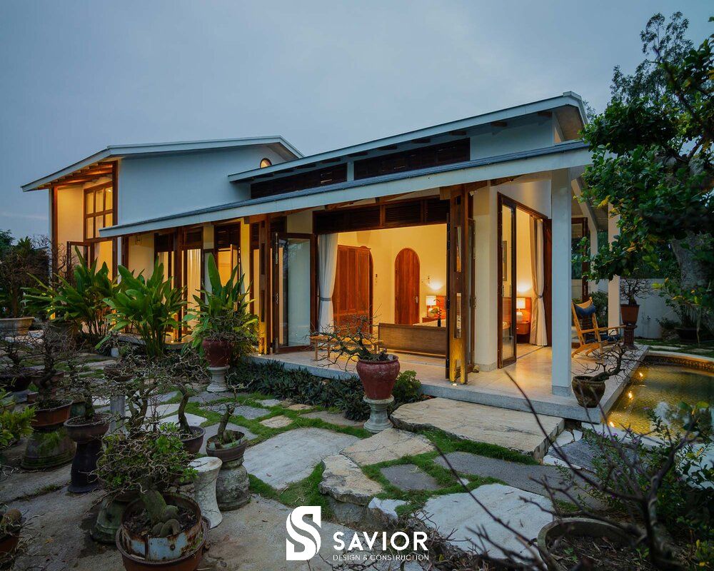 Thiết kế biệt thự nhà vườn hiện đại đẹp vạn người mê