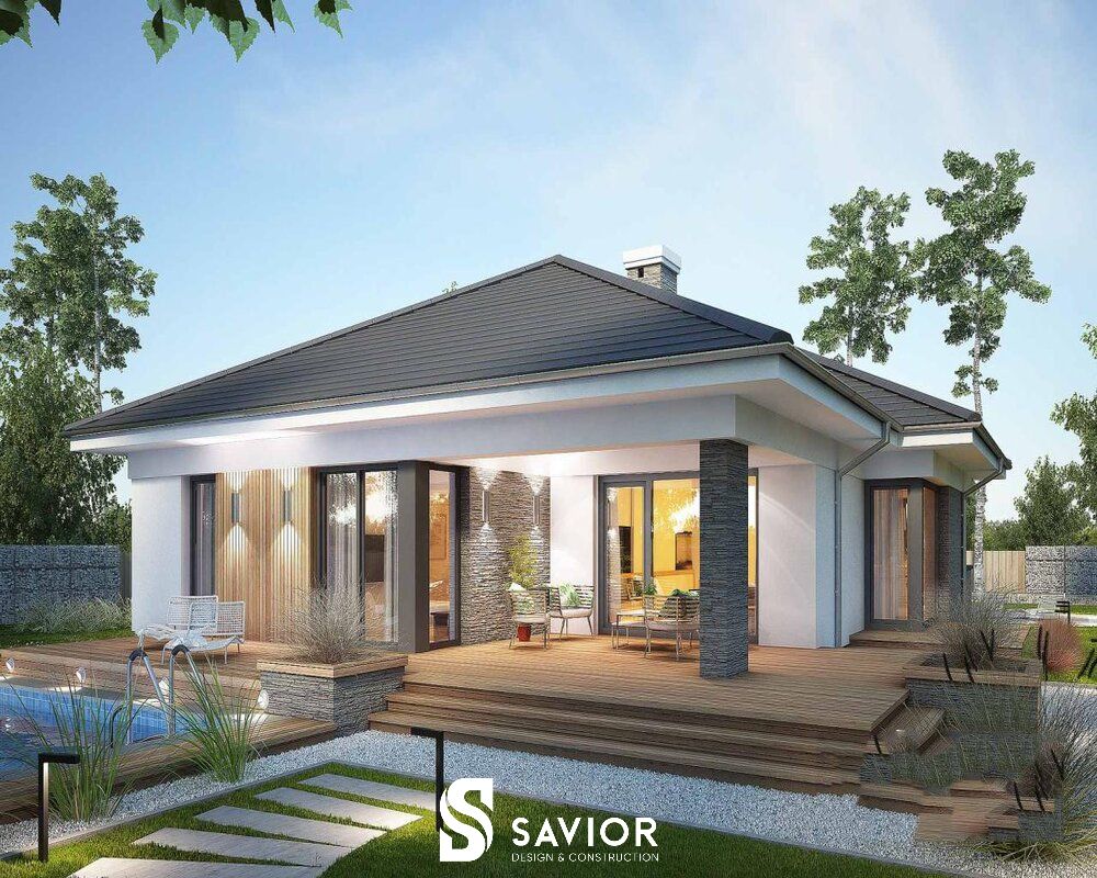 Thiết kế nhà vườn cấp 4 mái Thái được ưa chuộng hiện nay