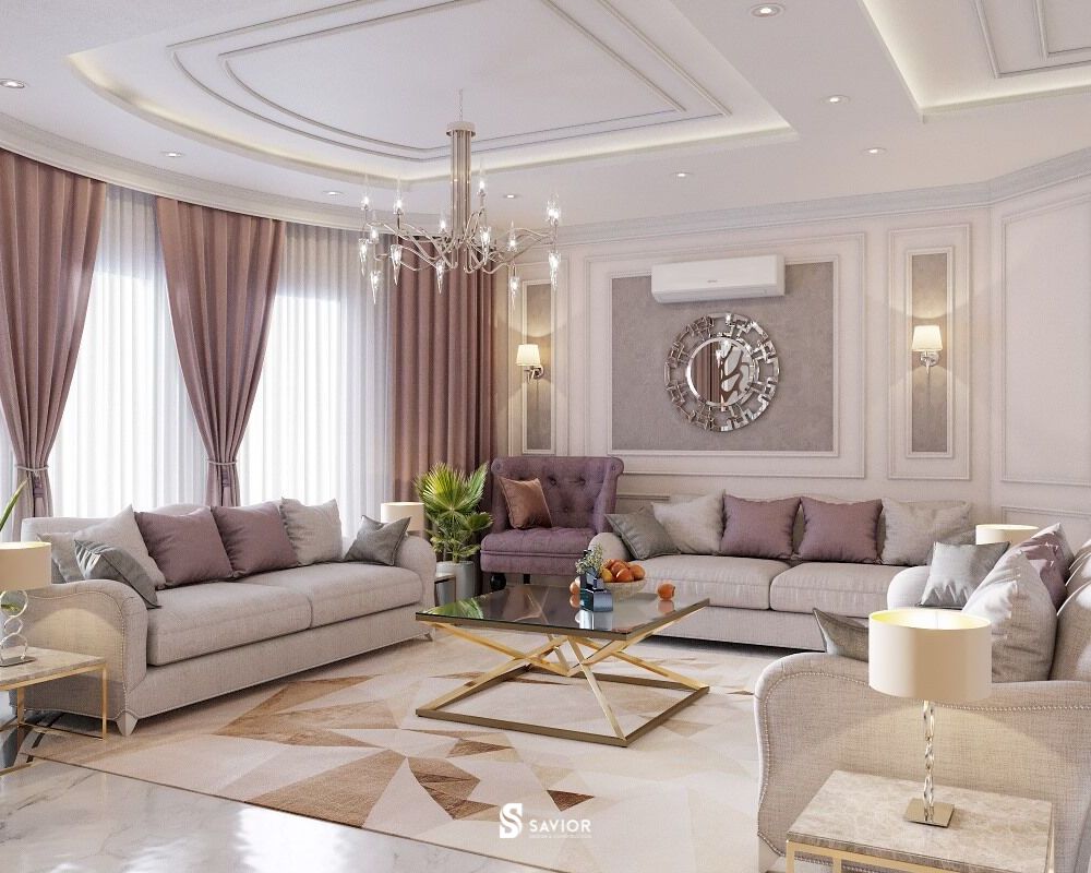 Nằm lòng 7 nguyên tắc "bất dịch" khi thiết kế nội thất biệt thự cổ điển 11 Kết hợp chặt chẽ giữa các hình khối vòm tròn hay dạng vòng cung