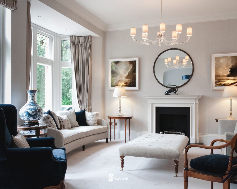 Nằm lòng 7 nguyên tắc "bất dịch" khi thiết kế nội thất biệt thự cổ điển 7 Nguồn sáng tự nhiên sẽ mang lại cảm giác thoáng đãng cho không gian