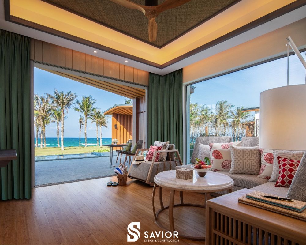 5 yếu tố tạo nên thiết kế nội thất biệt thự nghỉ dưỡng ấn tượng 3 Thiết kế nội thất biệt thự nghỉ dưỡng chú trọng đến sự tiện nghi