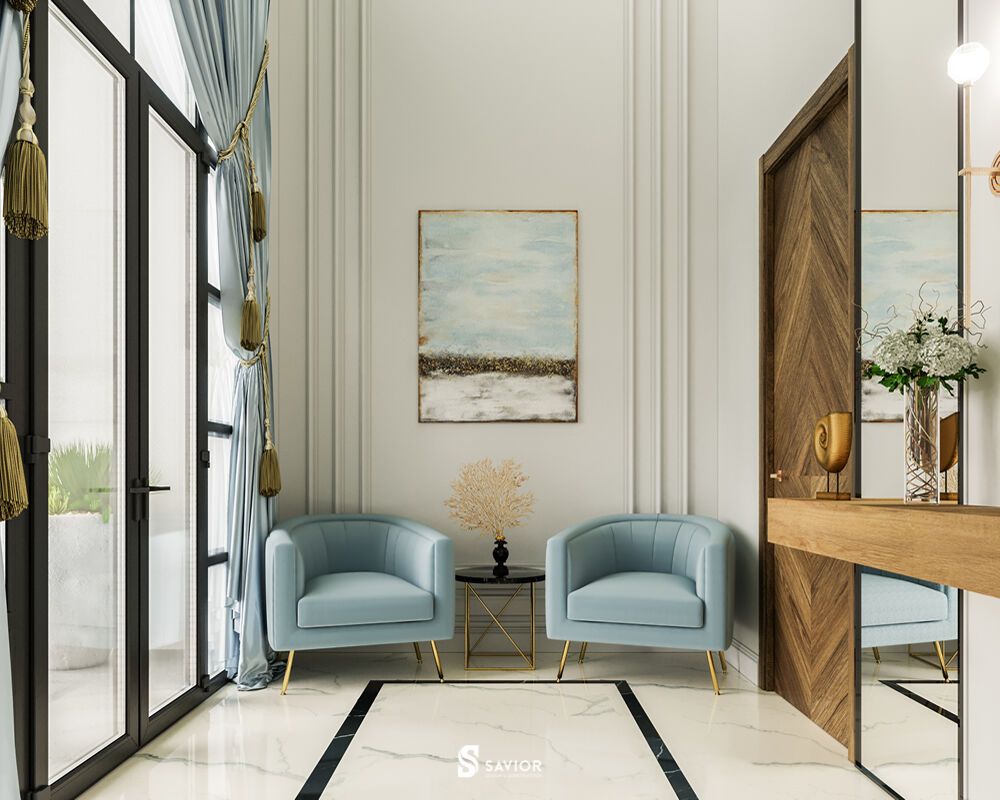 Chiêm ngưỡng 15 mẫu thiết kế nội thất biệt thự Vinhomes The Harmony đẹp nhất 14 Sự kết hợp giữa phong cách tân cổ điển và hiện đại tại tiểu khu Phong Lan