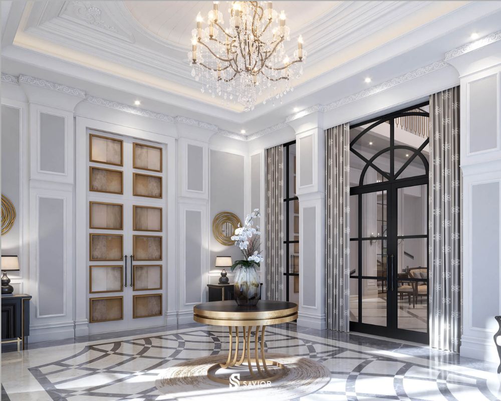 Chiêm ngưỡng 15 mẫu thiết kế nội thất biệt thự Vinhomes The Harmony đẹp nhất 2 Mẫu thiết kế nội thất biệt thự song lập Vinhomes The Harmony theo phong cách hiện đại