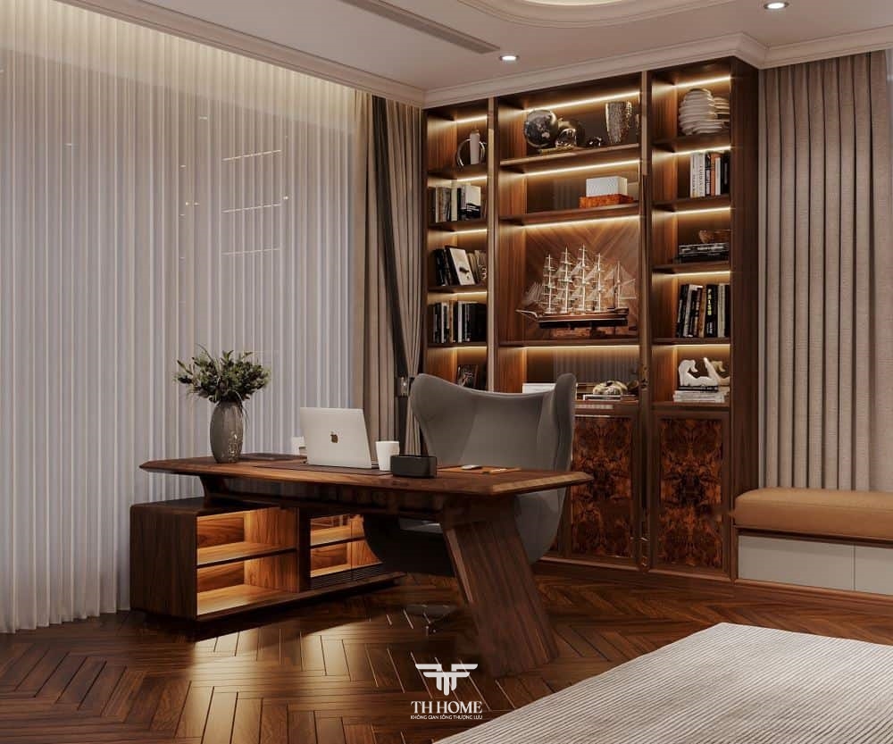 Top mẫu bàn làm việc gỗ óc chó hiện đại, ấn tượng 2024 26 Lưu ý lựa chọn mẫu bàn làm việc chất lượng tại địa chỉ uy tín