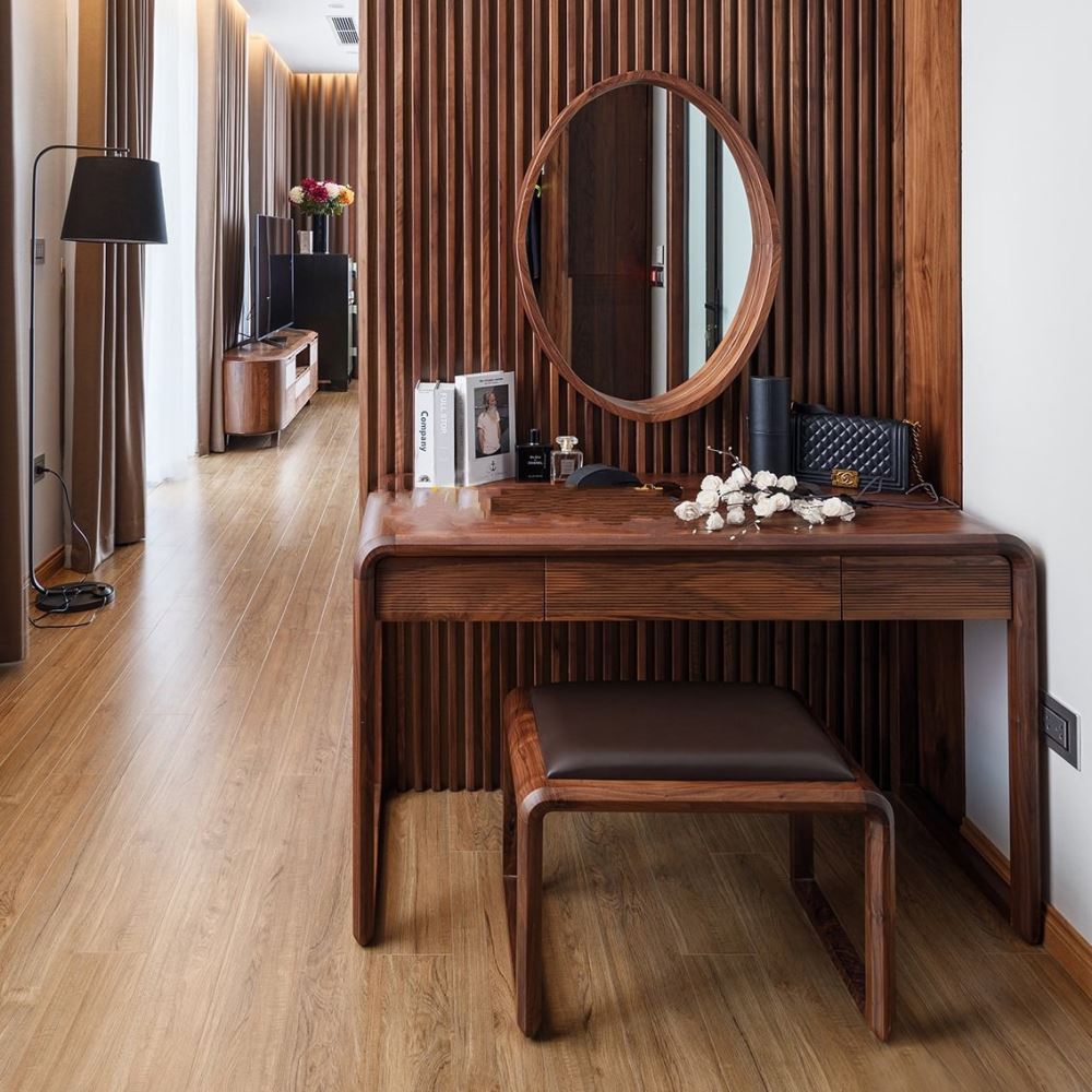 30+ Mẫu bàn trang điểm gỗ óc chó hiện đại cập nhật mới nhất 2024 33 Kiểm tra kỹ lưỡng sản phẩm trước khi chọn mua