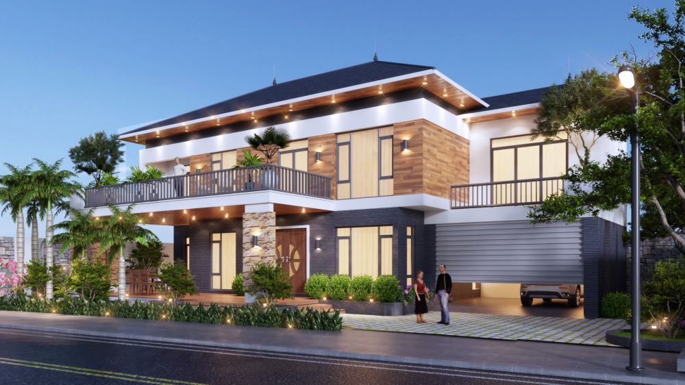 Nét đẹp vừa hiện đại, vừa có đôi nét nhẹ nhàng, hài hòa