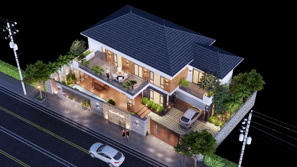 Kết cấu mái Nhật đặc biệt được ưa chuộng tại Việt Nam