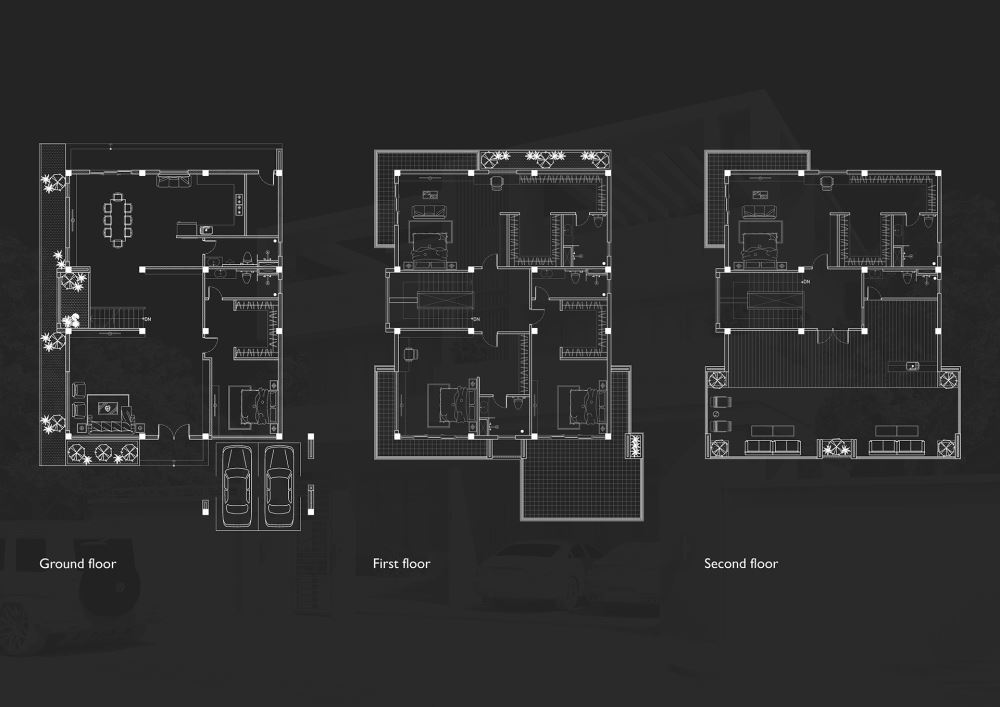 30+ Mẫu biệt thự tân cổ điển đẹp, sang trọng xu hướng 2025 30 Bố trí mặt bằng sao cho phù hợp công năng sử dụng, quy mô xây dựng cũng như đặc điểm khu đất