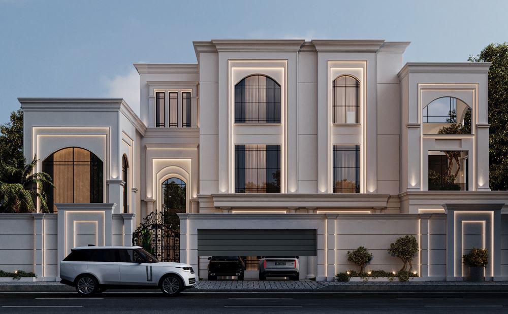 30+ Mẫu biệt thự tân cổ điển đẹp, sang trọng xu hướng 2025 20 Mẫu biệt thự tân cổ điển châu Âu ấn tượng, thời thượng